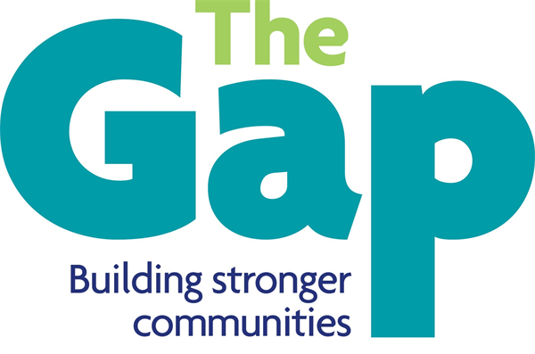 The Gap Community Lottery logo
